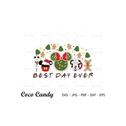 Best Day Ever Svg |Christmas Food Svg | Christmas Snack Svg |Mouse Snack Svg | Cut Files For Cricut | Silhouette Cut Fil