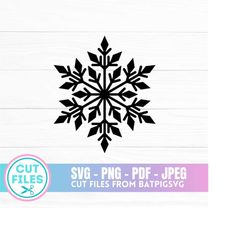Snowflake SVG, Simple Snowflake, SVG, Snowflake, Winter, Winter SVG, Snow, Snow Svg, Digital Download, Cut File, Cricut,