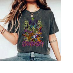 Vintage Scooby Doo Colors shirt, Scooby Doo Halloween shirt, Halloween shirt, Horror Movie shirt, Halloween Party, Hallo