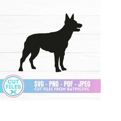 Australian Kelpie, Dog Svg, Dog Silhouette, Dog Mom, Dog Dad, Cricut Cut File, Cut File, Silhouette, Digital Download, I