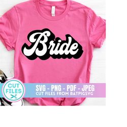 Bride SVG Design, Bridal SVG, Wedding Part, Party, SVG, Png, Wedding Cut File, Bride Cut File, Wedding Cut File, Cute Cu