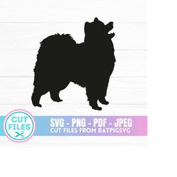 Samoyed Svg, Samoyed, Dog Svg, Dog Silhouette, Dog Mom, Dog Dad, Cricut Cut File, Cut File, Silhouette, Digital Download