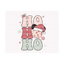 Ho Ho Ho Christmas Png, Disco Ball Mouse Png, Family Vacation Png, Christmas Friends Png, Retro Christmas Shirt, Holiday