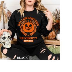 Halloweentown University Sweatshirts, Halloween School Sweatshirts, Halloween Sweatshirts, Funny Fall Sweatshirts, HAL-0