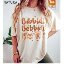 Bibbidi Bobbidi Boo shirt, women's Disney Halloween shirt, matching Halloween shirts, Halloween party tee