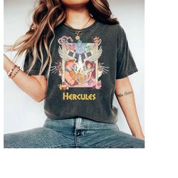 Disney Hercules Vintage Retro Hades Pegasus Megara T-shirt, Magic Kingdom Unisex T-shirt Family Birthday Gift Adult Kid