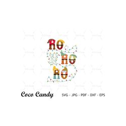 Ho Ho Ho Drawf Svg | Merry Christmas Svg | Christmas Snack Svg | Mouse Gingerbread SVG | Cut Files For Cricut | Silhouet