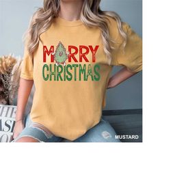 Christmas T-shirt - Merry Christmas Shirt for the Whole Family - Comfort Colors Tee - Perfect Christmas Gift!