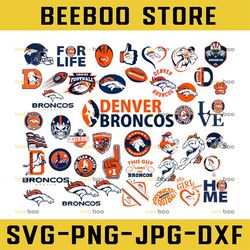 44 Files Denver Broncos, Denver Broncos svg, Denver Broncos clipart, Denver Broncos cricut,NFL teams svg, Football Teams