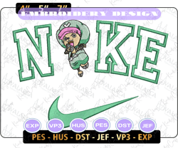 NIKE x Chopper Best Unisex Embroidered Sweatshirt, Manga Embroidered Sweatshirt, Manga Embroidered Crewneck, Anime Sweatshirt, Anime Gift