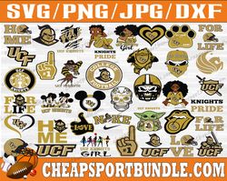 Bundle 38 Files UCF Knights Team svg, UCF Knights svg, NCAA Teams svg, NCAA Svg, Png, Dxf, Eps, Instant Download