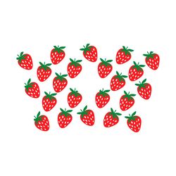 strawberries starbucks full wrap svg, trending svg, starbucks wrap svg, full wrap starbucks svg, starbucks cup svg, star