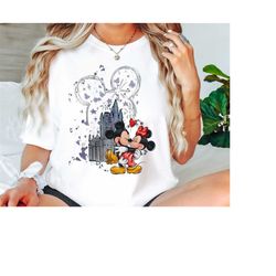Vintage Walt Disney World Colors Shirt, Retro Mickey and Minnie Graphic, Disneyland & Disneyworld Souvenir, Cute Disney