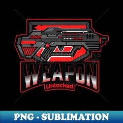 Pubg weapon unlocked - Premium Sublimation Digital Download - Vibrant and Eye-Catching Typography