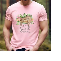 Sloth Shirt, Sloth Spirit Animal Tee, My Spirit Animal Shirt, Adorable Sloth Shirt, Cute Animal Shirt, Funny Shirt, Anim