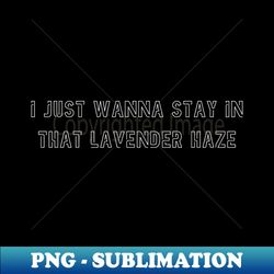 Lavender Haze - Modern Sublimation PNG File - Enhance Your Apparel with Stunning Detail
