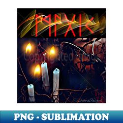 Magic Flame - Sublimation-Ready PNG File - Fashionable and Fearless