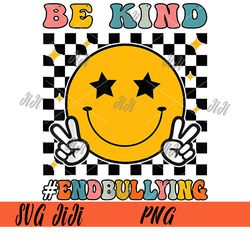 Be Kind Endbullying PNG, Unity Day Orange PNG, Anti Bullying PNG