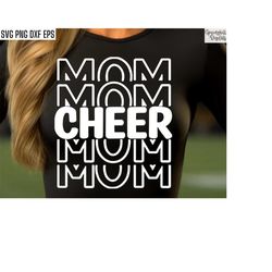 Cheer Mom Svgs, Cheerleading T-shirt Pngs, Cheer Team Cut Files, Cheer Mama Svgs, Cheerleading Tshirt, Cheer Squad Svgs,