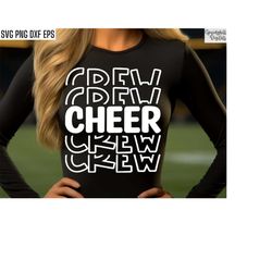 Cheer Crew Svg | Cheerleading Shirt Png | Cheerleader Cut Files | Cheerlead Tshirt Designs | Competition Svgs | Varsity