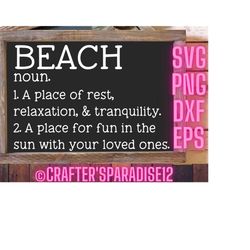 Beach Quote | Definition Svg | Funny Saying Svg | Definition Cut File | Funny Sign Svg | Wood Sign Svg | Funny Signs | H