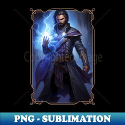 Gale the Legendary Wizard of Waterdeep Baldurs Gate 3 inspired funart - Instant Sublimation Digital Download - Create with Confidence