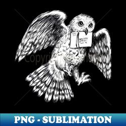Hedwig the superb owl - Vintage Sublimation PNG Download - Unlock Vibrant Sublimation Designs