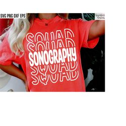 Sonography Squad | Ultrasound Tech Pngs | Sonographer Svgs | Sonography Svgs | Ultrasound Technologist | OBGYN Ultrasoun