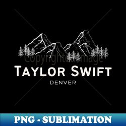 Light Taylor Swift Eras Tour Denver Colorado Mountains - PNG Transparent Digital Download File for Sublimation - Spice Up Your Sublimation Projects