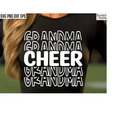 Cheer Grandma Svg | Cheerleading Pngs | Cheer Team Cut Files | Cheer Gma Svgs | Cheerleading Tshirt | Cheer Squad Pngs |
