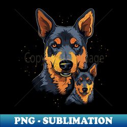 Australian Cattle Dog Fathers Day - Exclusive Sublimation Digital File - Revolutionize Your Designs