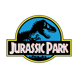 Jurassic Park Template svg, Jurassic Park svg, Jurassic Park Dinosaur Template svg png Digital Download
