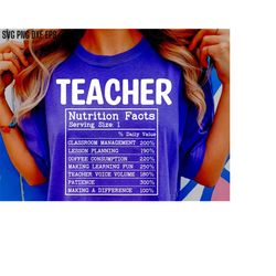 Teacher Gift Svg, Teaching Tshirt Designs, Funny Teacher Pngs, Elementary School, Middle Junior High,  Senior, Academics