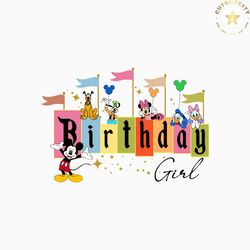 Birthday Crew Svg Png, Happy Birthday Svg, Family Vacation Svg, Vacay Mode, Magical Kingdom, Svg, Png Files For Cricut S