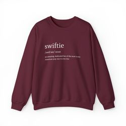 Taylor Swiftie Sweatshirt | Taylor Swift Sweatshirt | Eras Tour Merch | Lover | Midnigh Taylor Swift | Reputation | 198