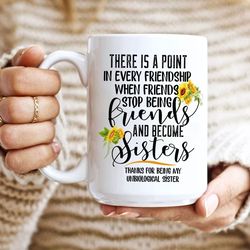 Best Friend Mug, Friendship Mug, Soul Sister Mug, Birthday Gift For Sister, Sister Coffee Mug, Best Friend Gift, Funny B