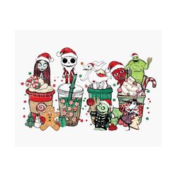 Christmas Nightmare PNG, Merry Christmas Png, Xmas Holiday Png, Christmas Gingerbread Png, Christmas Santa Hat Png, Chri