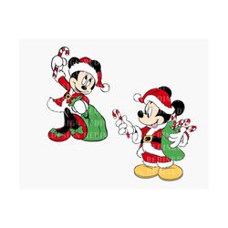 Merry Christmas Bundle SVG, Christmas Mouse Svg, Christmas Squad Svg, Xmas Holiday Svg, Santa Costume Svg, Christmas Sub