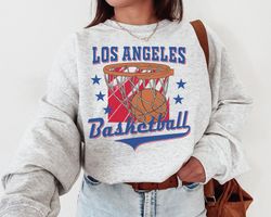 Los Angeles Clipper, Vintage Los Angeles Clipper Sweatshirt T-Shirt, Los Angeles Basketball Shirt, Clippers T-Shirt, Ret