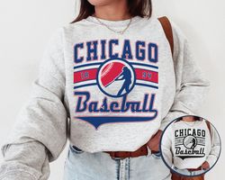 Vintage Chicago White So Crewneck Sweatshirt T-Shirt, Chicago White So EST 1894Sweatshirt, Chicago Baseball Shirt, Retro