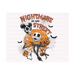 Halloween Nightmare Before Png, Halloween Png, Spooky Season Png, Trick Or Treat Png, Boo Png, Halloween Pumpkin Png, Ha