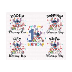 It's My 1st Birthday Png, Family Matching Birthday Png, Birthday Girl Png, Birthday Trip Png, Birthday Png, Vacay Mode,