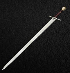 Handmade Chronicles Of Narnia Prince Sword Replica Gold Color