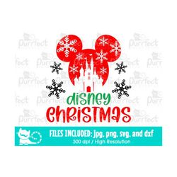 Christmas Family Vacation svg, Merry Christmas svg, Magical Kingdom Files for Sublimation, Holiday Season, Instant Downl