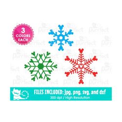 Mouse Snowflakes SVG, Snowflakes SVG, Digital Cut Files in svg, dxf, png and jpg, Printable Clipart, Instant Download