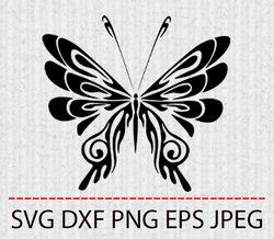 BUTTERFLY SVG,PNG,EPS Cameo Cricut Design Template Stencil Vinyl Decal Tshirt Transfer Iron on