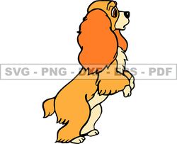 Disney Lady And The Tramp Svg, Good Friend Puppy,  Animals SVG, EPS, PNG, DXF 246