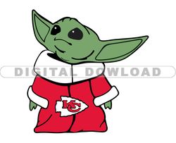 Kansas City NFL Baby Yoda Svg, Football Teams Svg, NFL Logo Svg, Baby Yoda Png, Tshirt Design Bundle 14