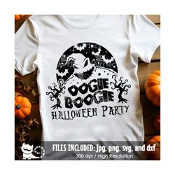 Oogie Boogie SVG, Halloween Party svg, Nightmare Halloween Shirt svg, Spooky Halloween svg, Cut Files svg dxf jpeg png,