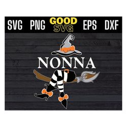 Personalized Nonna Witch Halloween Nonna svg files for cricut